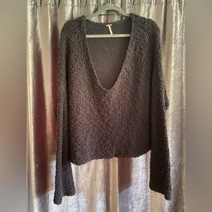 Free people oversized cozy sweater - size L